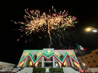 Monclova celebra a lo grande el Grito de Independencia