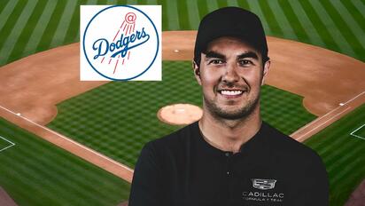 Dodgers reciben a Sergio Pérez en el Dodger Stadium