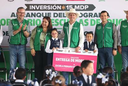 Manolo: más apoyo a educación y desarrollo social 