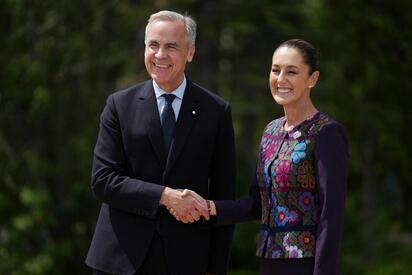 Mark Carney concluye visita oficial a México