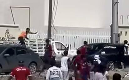 Riña en partido de futbol en Monclova deja lesionado y expone falta de coordinación en seguridad