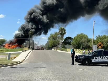Probable falla eléctrica causa del voraz incendio en Eagle Pass 