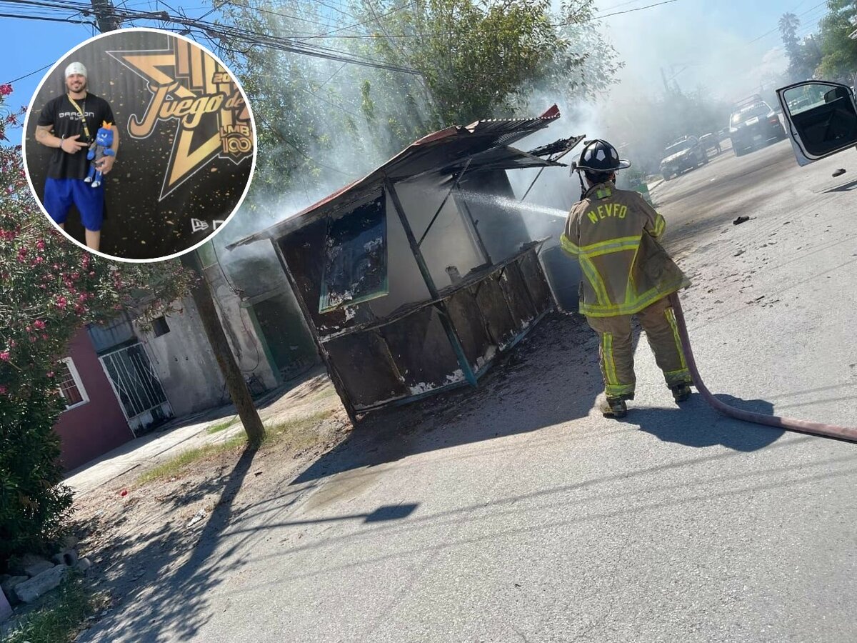 Mascota de los Acereros sufre graves quemaduras tras explosión en su negocio en Frontera