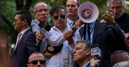 EU revoca la visa de Gustavo Petro tras protestas en NY