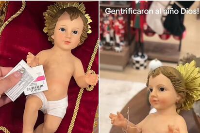 Polémica en TikTok por Niño Dios “gentrificado” en México