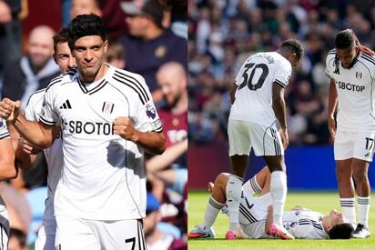 Raúl Jiménez alcanza 60 goles en Premier League pero sale lesionado