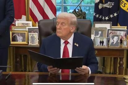 Trump anuncia posible avance en plan de paz para Oriente Medio
