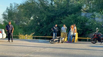 Motociclista resulta lesionado tras accidente vial en Sabinas Coahuila