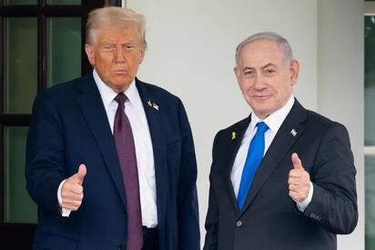 Donald Trump recibe a Netanyahu y defiende plan para Gaza