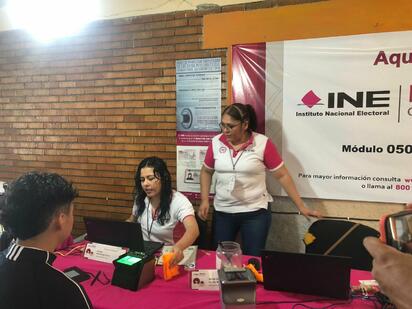 INE Sabinas atiende trámites de credencial hasta fecha limite