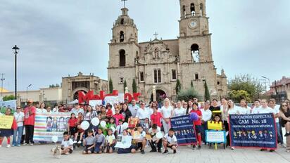  Estudiantes del CAM 18 de Múzquiz participan en jornada por la inclusión