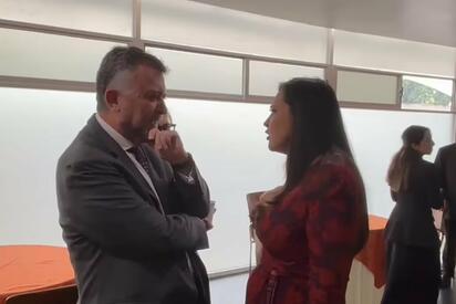 Senadora López confronta a embajador designado en Brasil