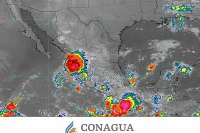 SMN alerta lluvias intensas en 28 estados de México