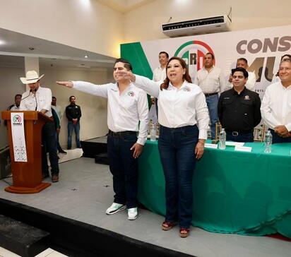 Laura Pérez asume presidencia del PRI municipal en San Juan de Sabinas
