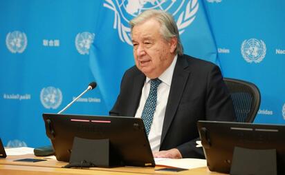 Guterres alentado por respuesta de Hamas a propuesta de paz