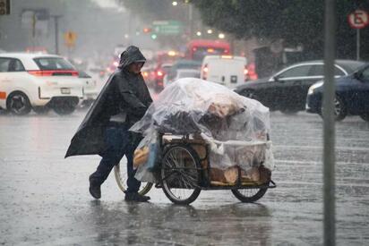 Baja presión en el Pacífico generará fuertes lluvias en México