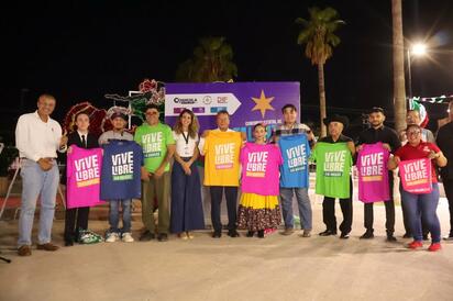 El concurso 'Vive Libre Sin Drogas' del DIF Coahuila en San Juan de Sabinas fue todo un éxito