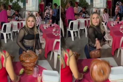 “Lady hambreada” protagoniza incidente en evento de Sinaloa