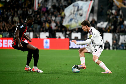 Empate sin goles entre Juventus y AC Milan en Serie A