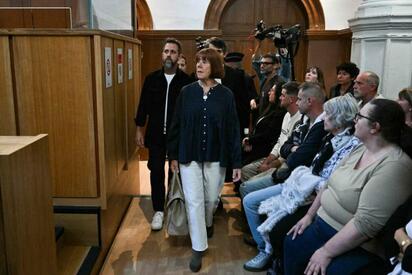 El regreso de Gisèle Pelicot al tribunal conmueve a Francia