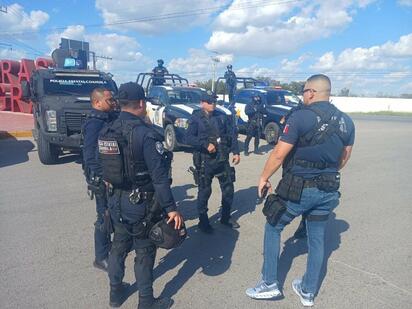 Refuerzan vigilancia policial en Piedras Negras