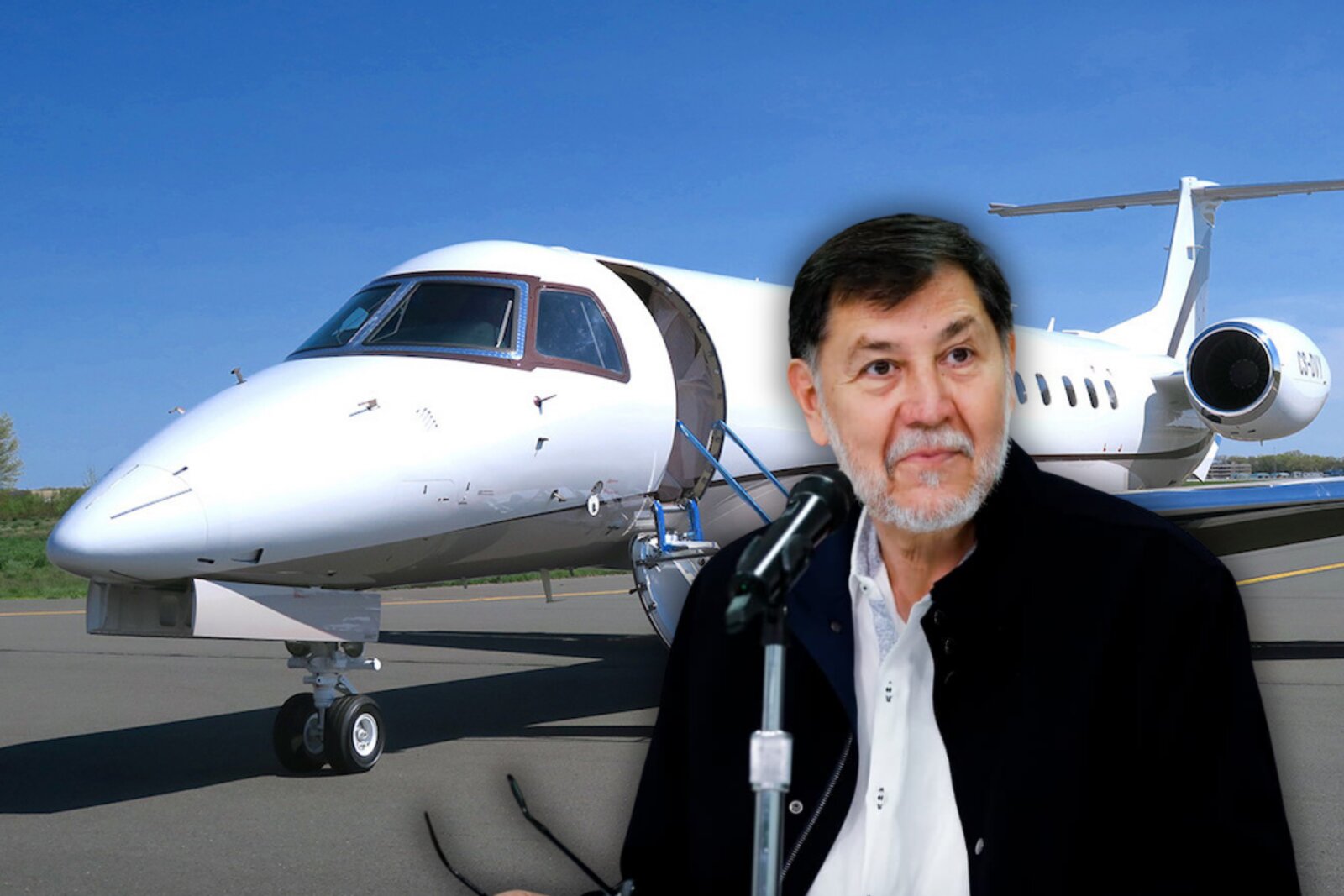 Avión privado y 257 mil pesos: la nueva polémica de Noroña