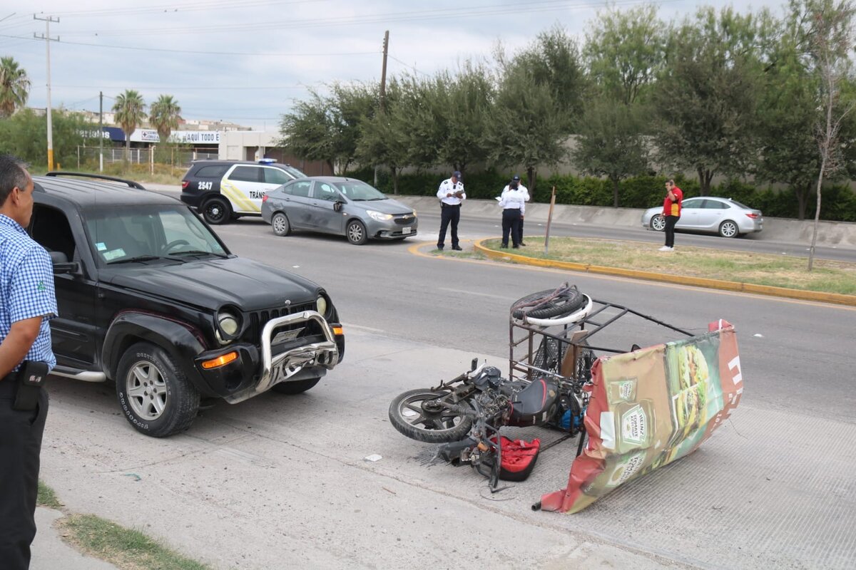 Accidente: Personas presentes en el lugar relataron que el conductor perdió el control del Jeep.