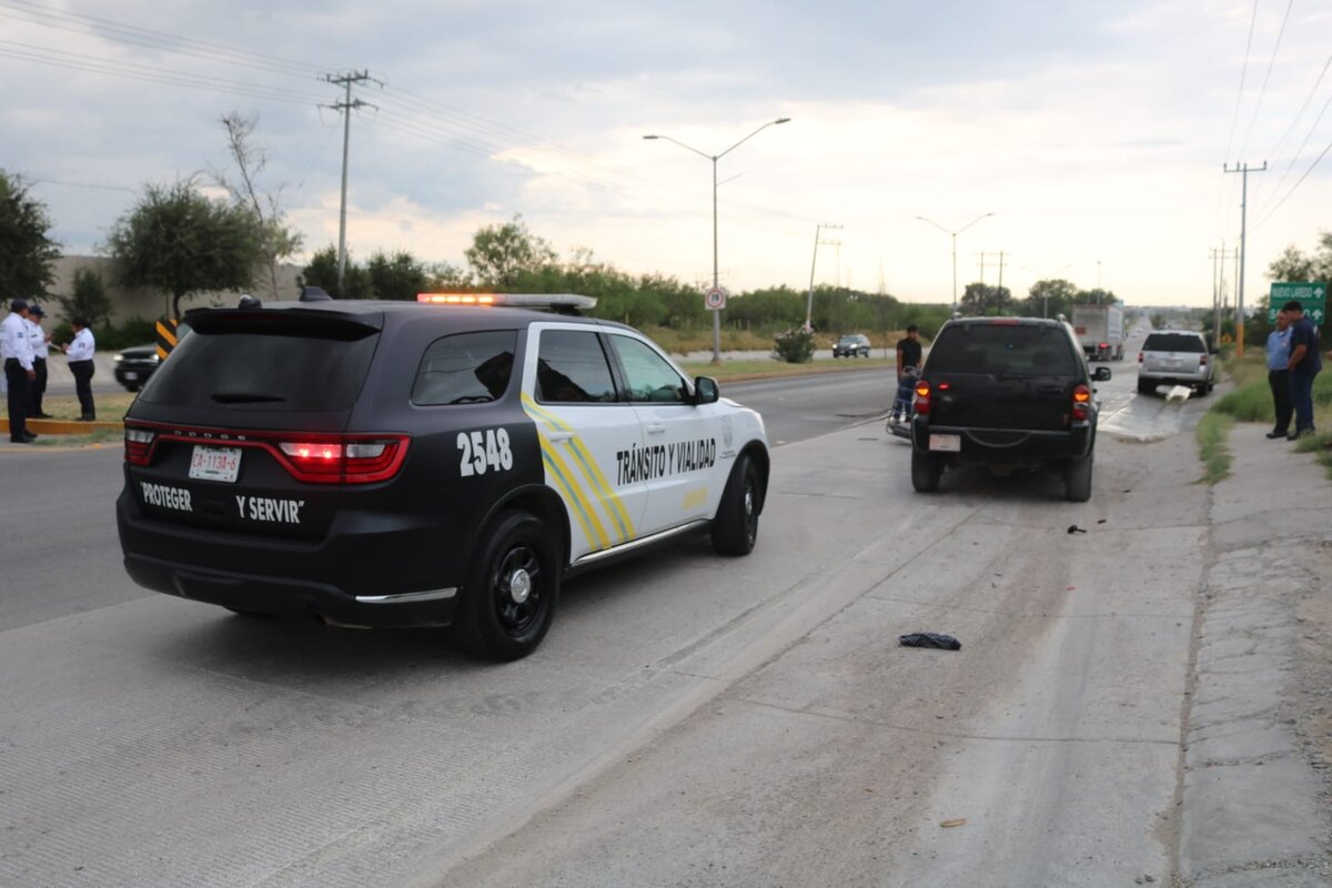 Accidente: Personas presentes en el lugar relataron que el conductor perdió el control del Jeep.