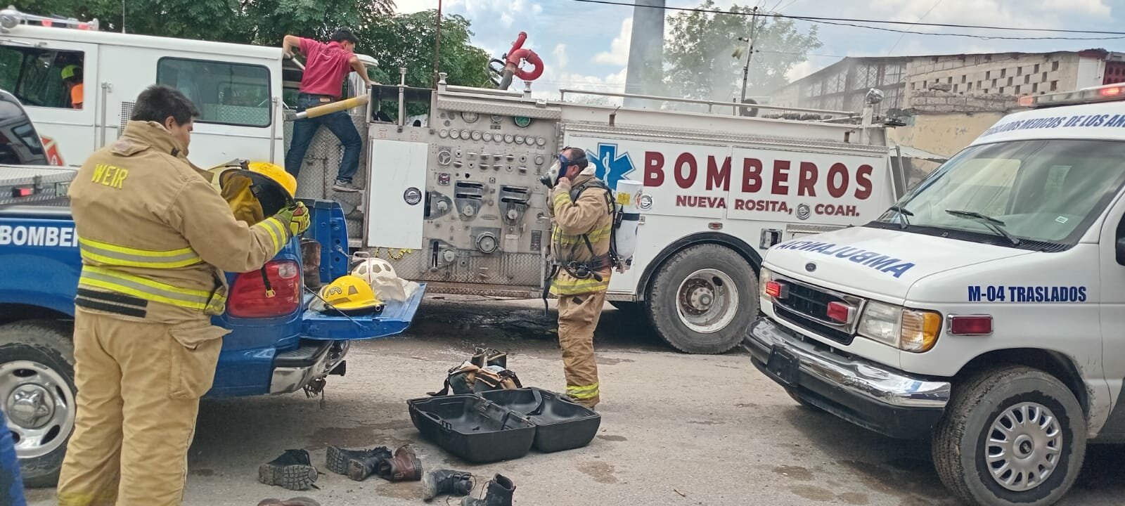 Médico sufre convulsión y choca en Múzquiz Coahuila