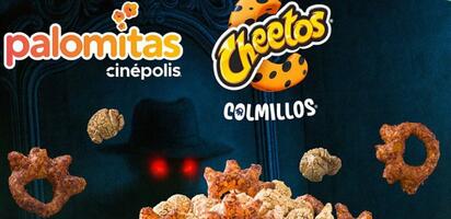 Cinépolis lanza palomitas de Cheetos Colmillos por Halloween 2025