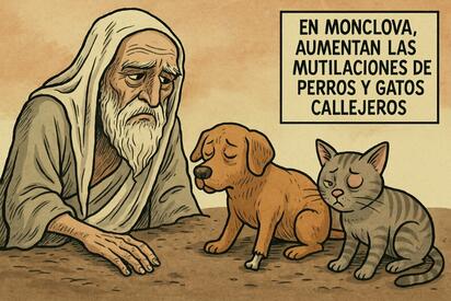 Caricatura editorial - Crueldad sin límites en las calles de Monclova