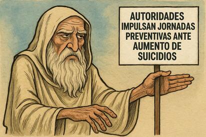Caricatura editorial - Tiempo de escuchar