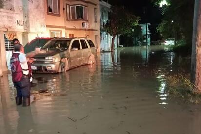 Autoridades refuerzan vigilancia por creciente del río Pánuco en Tampico