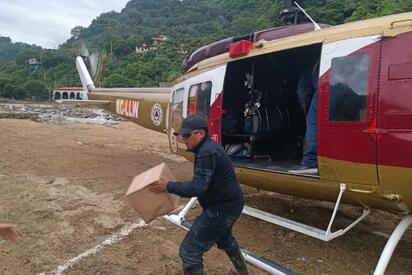 Tamaulipas envía apoyo a Veracruz por inundaciones