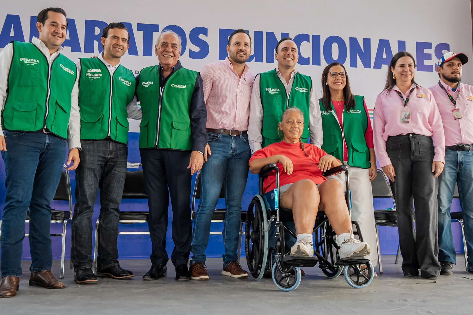 Coahuila consolida relación institucional con Gobierno estatal y se entregaron mil aparatos ortopédicos a personas con discapacidad