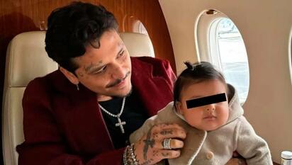 Christian Nodal busca darle la nacionalidad mexicana a su hija Inti