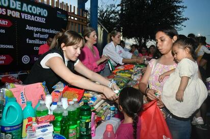 DIF Monclova se une en apoyo a familias damnificadas de Veracruz