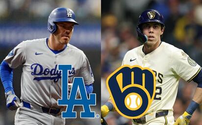 Brewers logran peculiar doble play 8-6-2 contra Dodgers