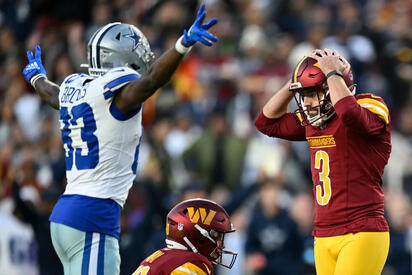 Dallas recibe a Washington en duelo divisional clave
