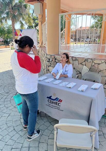 La CEDH lleva brigadas y jornadas de atención a municipios de la región