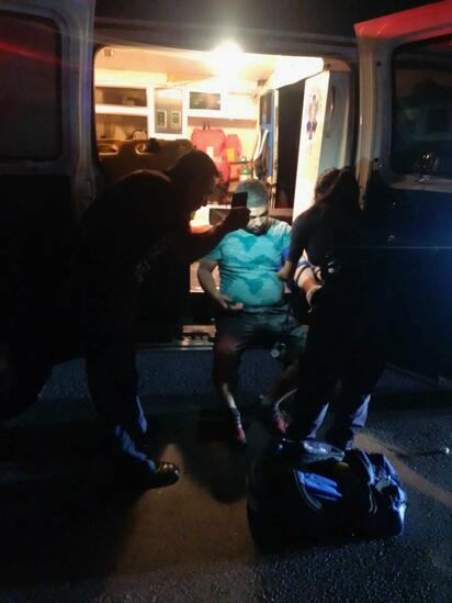 Joven motociclista resulta lesionado tras accidente en la Avenida Las Torres