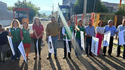 Arranca recarpeteo en la calle Anáhuac de la colonia Guadalupe con inversión de 2.2 millones de pesos