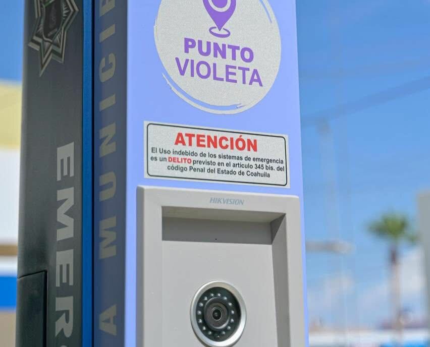 Monclova fortalece la seguridad con dos nuevos Puntos Violetas móviles