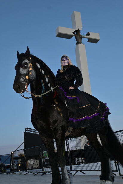 Monclova vivió su primera alumbrada en el Cristo de la Bartola