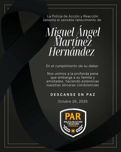 Pierde la vida el comandante “Plumas” tras operativo en la frontera de Coahuila