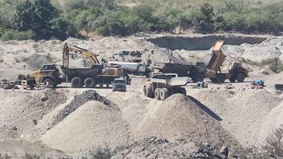 Operativo federal en Sabinas detiene minería ilegal y asegura maquinaria