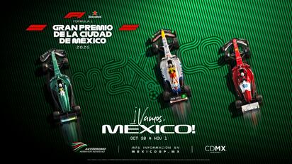 GP México 2026 revela cartel con temática futbolística