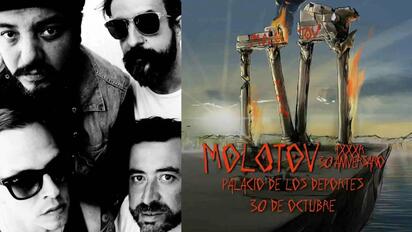 Molotov celebra 30 años con concierto en el Palacio de los Deportes