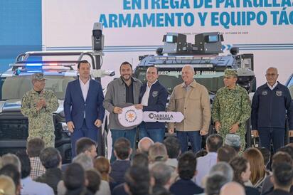 Monclova refuerza su seguridad con 4 nuevas unidades con apoyo del Gobierno del Estado