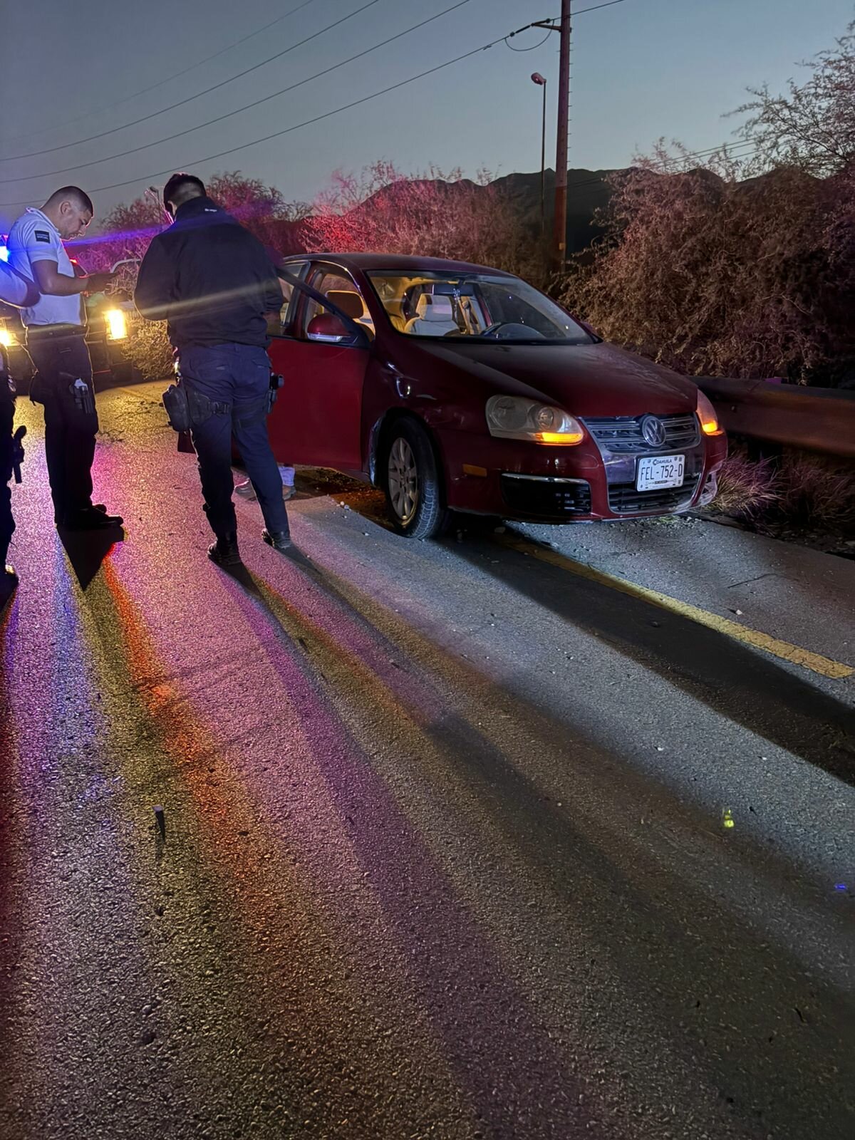 Choque en el libramiento Carlos Salinas moviliza a socorristas del GRUM